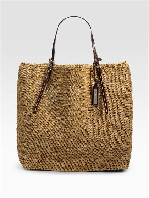 michael kors santorini large raffia tote|santorini raffia tote.